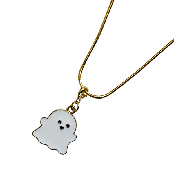 Halloween Ghost Necklace