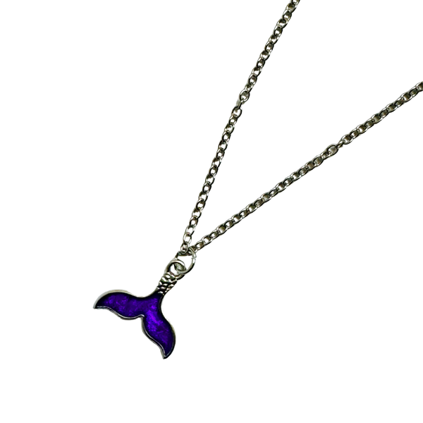 Purple Mermaid Necklace