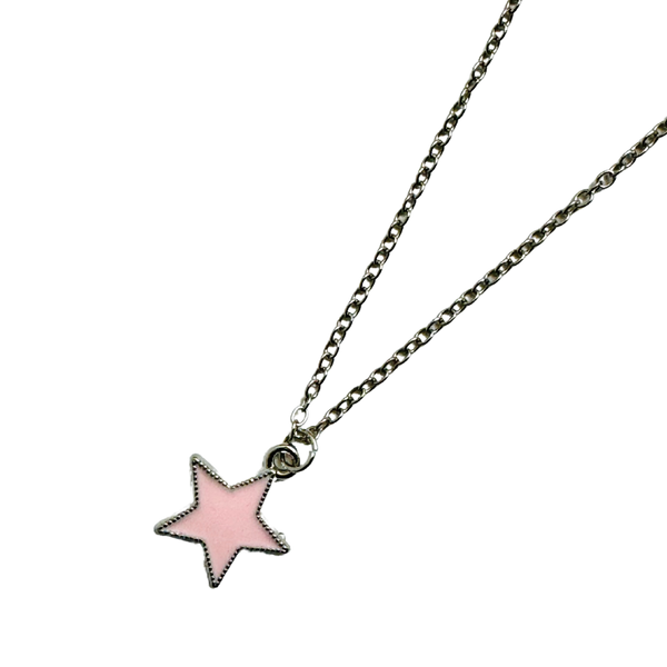 Pink Star Necklace