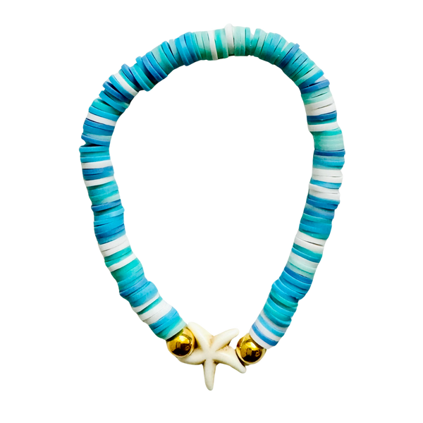 Light Blue Bracelet w/ Starfish