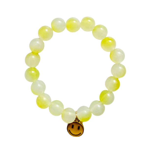 Smiley Bracelet (Yellow)