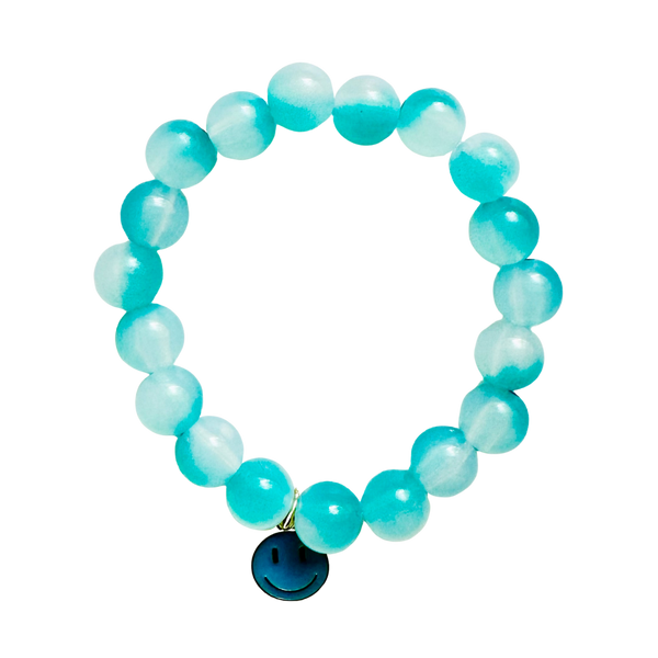 Smiley Bracelet (Light Blue)