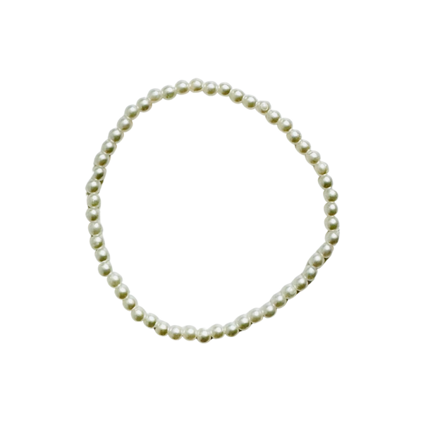 Pearl Beaded Bracelet (4mm)