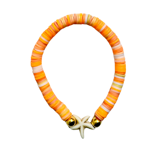 Orange Bracelet w/ Starfish