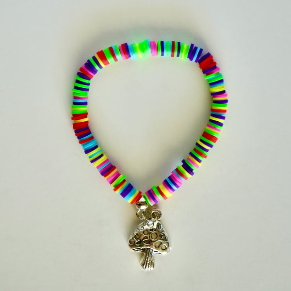 Psychedelic Mushroom Bracelet