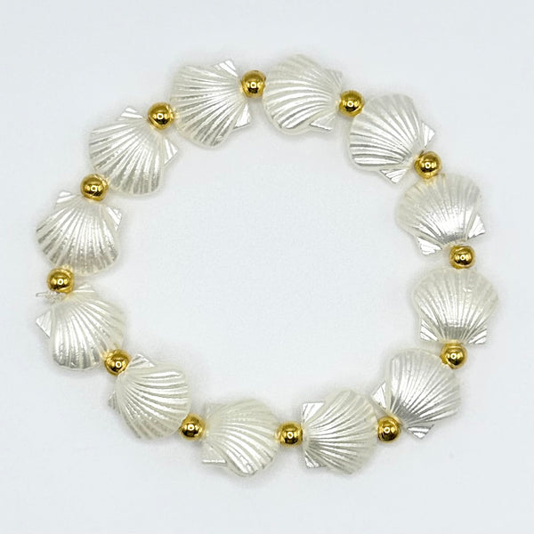 Scallop Shell Bouquet Bracelet