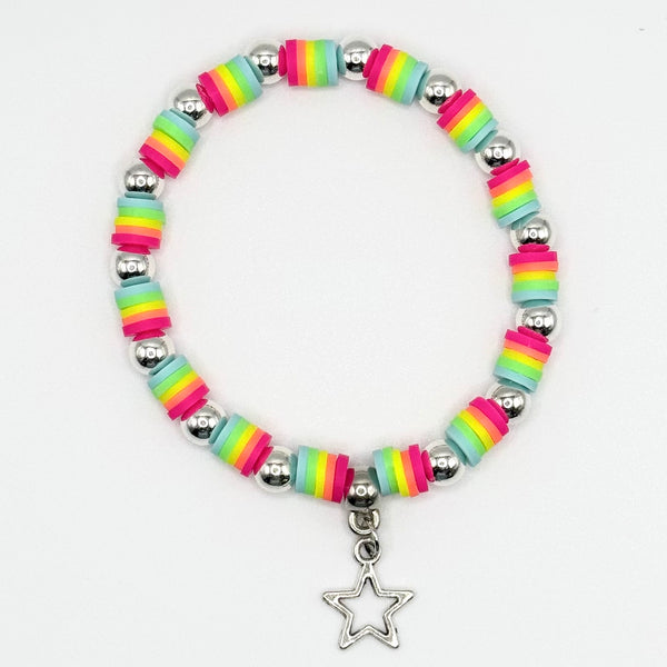 Neon Star Bracelet